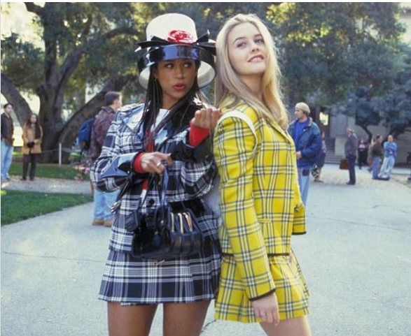 Cher and Dionne in Clueless, played by Alicia Silverstone and Stacey Dash.